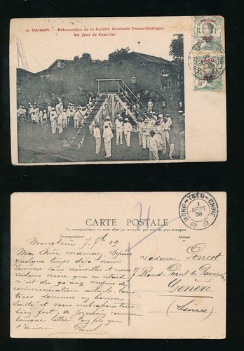 French indochina 1908 - indochina, sgt