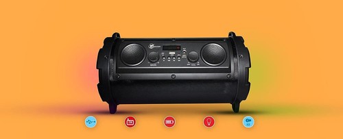 Falcon bluetooth boombox - bluetooth,