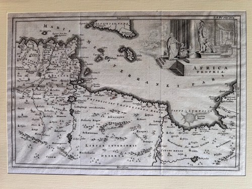 Gravure carte ancienne - carte,