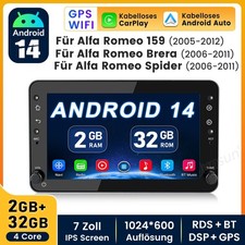 Autoradio 64GB Android 14