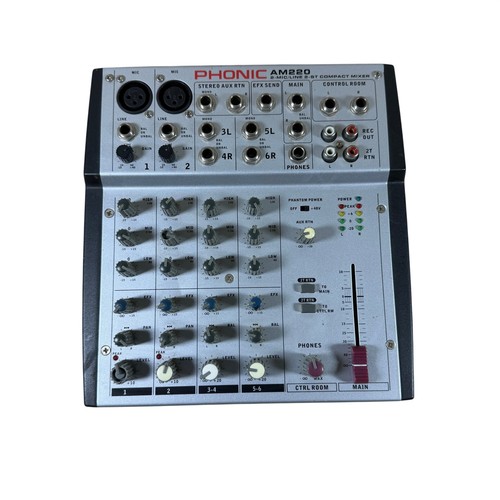 Phonic am220 mixer - am220, compatto