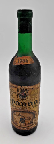 Bottiglia vino spanna - bottiglia, non