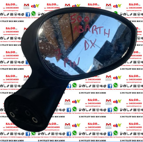 Specchietto elettrico destro - specchietto,