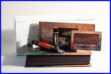 Penna F/EF MONTBLANC 1992 Writers Edition HEMINGWAY stantuffo stilografica ID 28602