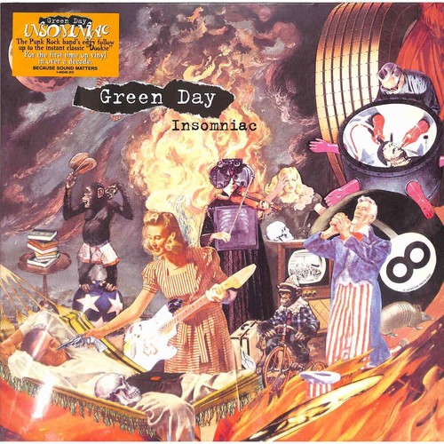 Green day insomniac - day, (lp)