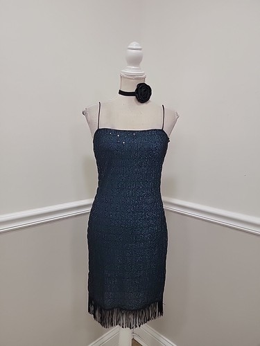 Abito vintage y2k - abito, glitterato