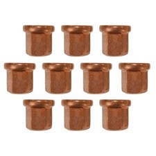 10 dadi in rame collettore di