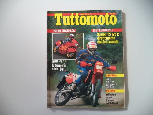 Tuttomoto 1989 bmw fantic - tuttomoto, k1/fantic