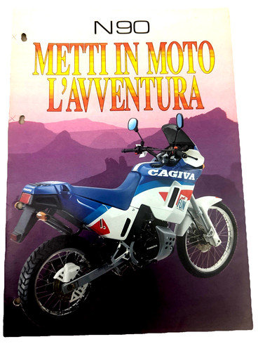 Brochure depliant cagiva n90 - brochure-,