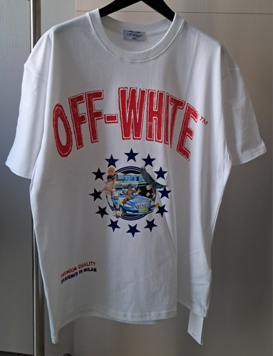 Shirt bianca l stars - l,