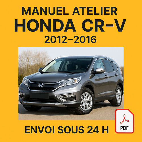 Manuel atelier honda crv - manuel,