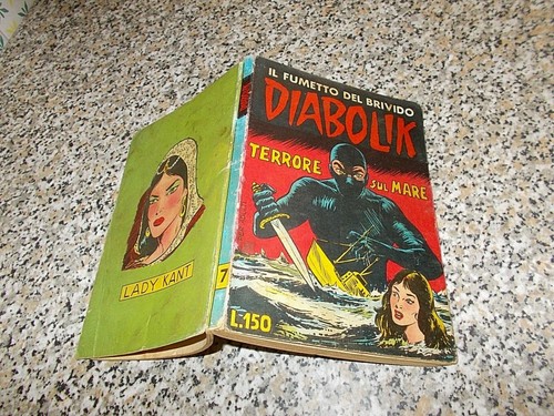 Diabolik prima serie - diabolik, 1°