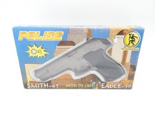 Pistola giocattolo Gonher Police Smith 45 Eagle 39 metallo pressofuso carnevale