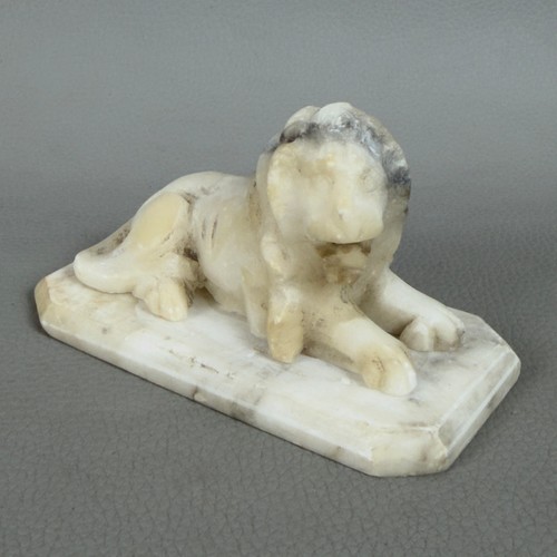 Antica scultura leone marmo - antica,