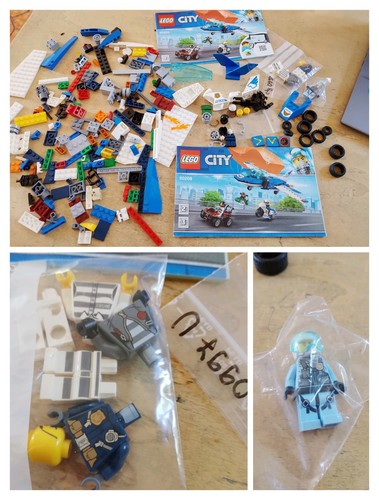 Lego 60208 sky police senza - police,