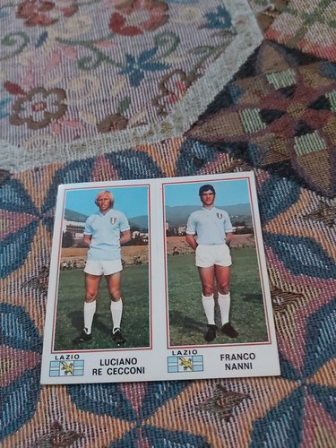 Figurina doppia calciatori - figurina,