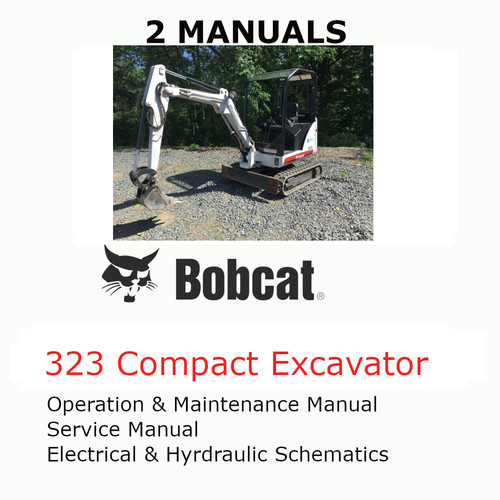 Bobcat 323 escavatore compatto - bobcat,