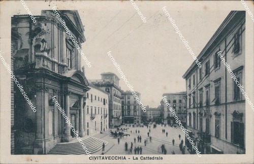 Bg460 cartolina civitavecchia - cartolina,