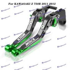 Per KAWASAKI Z750R 2011 2012 Leve Freno Frizione Maniglie Pieghevoli Allungabili