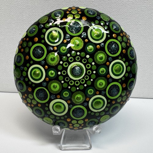 Smeraldo verde mandala - 3", oz
