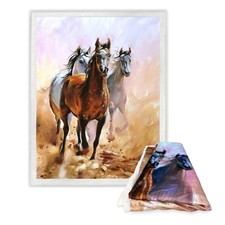 PLAID coperta IN PILE SHERPA