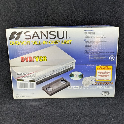 Sansui dvd vcr - sansui,