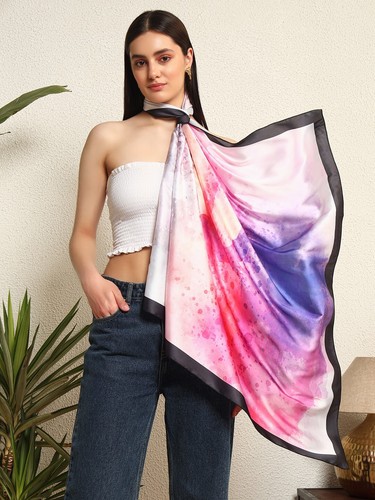 Foulard quadrato seta 100 - foulard,
