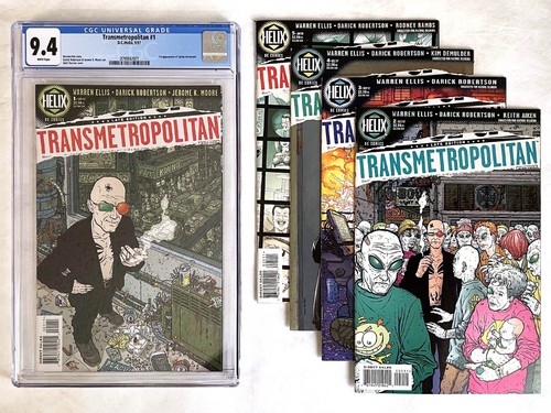 Transmetropolitan cgc 9 - #1,