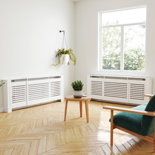 Copriradiatore Bianco MDF