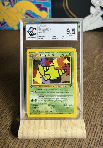 Carte pokémon chrysacier - carte,