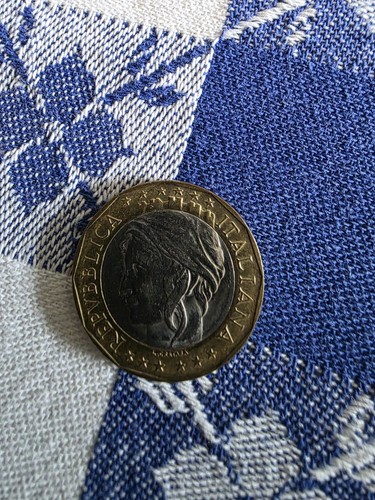 Monete vecchie lire - monete,