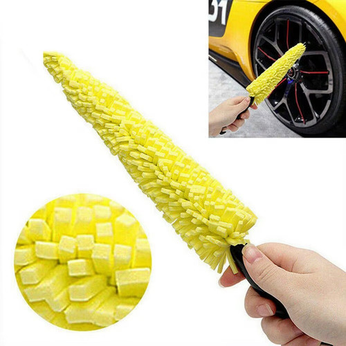 Spazzola ruota auto strumento