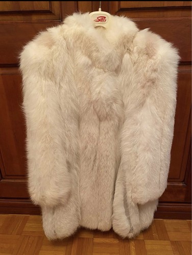 Pelliccia volpe bianca - volpe,