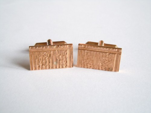 Gemelli vintage placcato - gemelli,