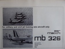 5/1965 PUB AERMACCHI MB 326