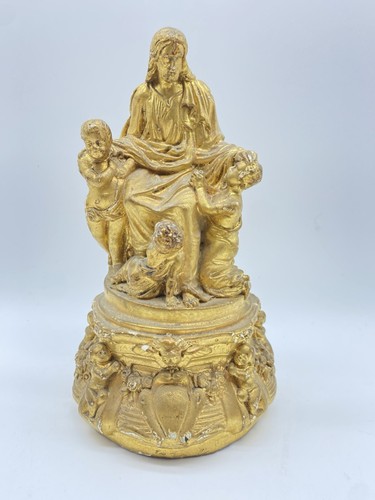 Antica statua religiosa gesu - antica,