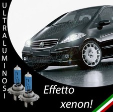 COPPIA LAMPADE H7 EFFETTO XENON SPECIFICHE MERCEDES CLASSE A W169 55W 12V BIANCO