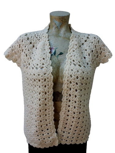 Cardigan vintage fatto - , mano