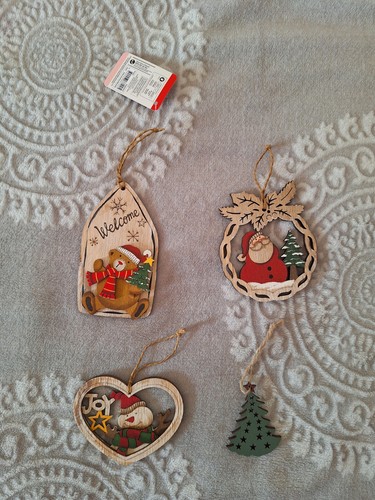 Decorazioni legno albero - decorazioni,