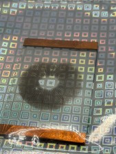 Scivolo in vetro con stampa