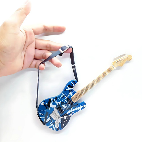 Mini chitarra eddie blu - eddie, 1_4
