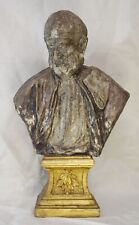 relic reliquia reliquiario relicario BUSTO DI S.FILIPPO NERI IN CARTAPESTA 1600