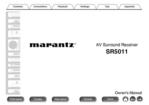 Marantz sr5011 ricevitore - marantz,