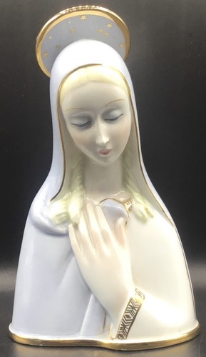Statuina busto madonna - statuina,