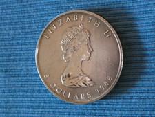 MONETA DA 5 DOLLARI 1988