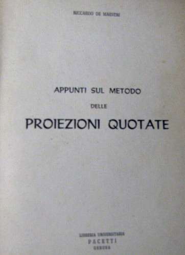Maestri appunti sul metodo - de,