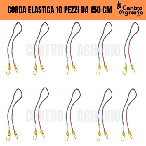Corde elastiche con ganci 150