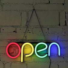 Insegna LED aperta