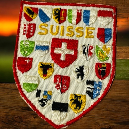 Patch ricamata scudi stemma