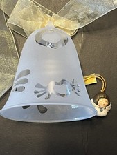 Campana di Natale Thun Champagne dipinta a mano S1782A83